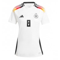 Camiseta Alemania Toni Kroos #8 Primera Equipación Replica Eurocopa 2024 para mujer mangas cortas